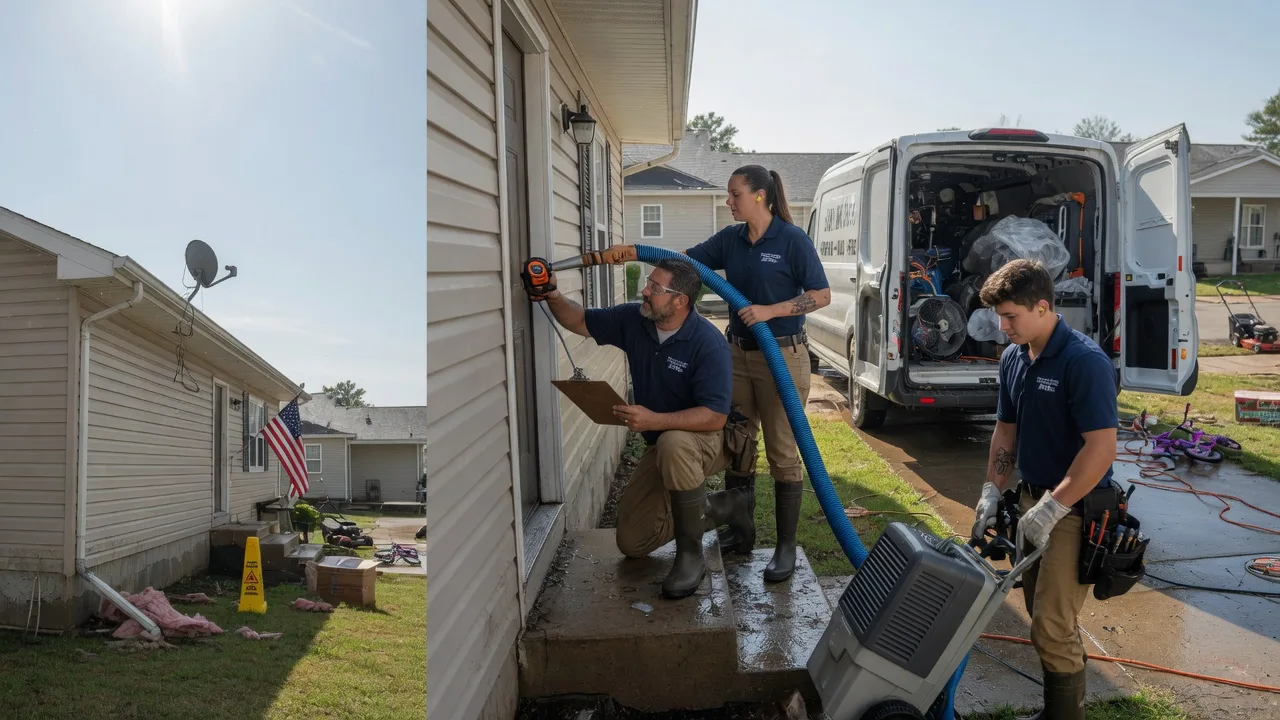 Ceiling Water Damage Restoration in Menominee, MI near me